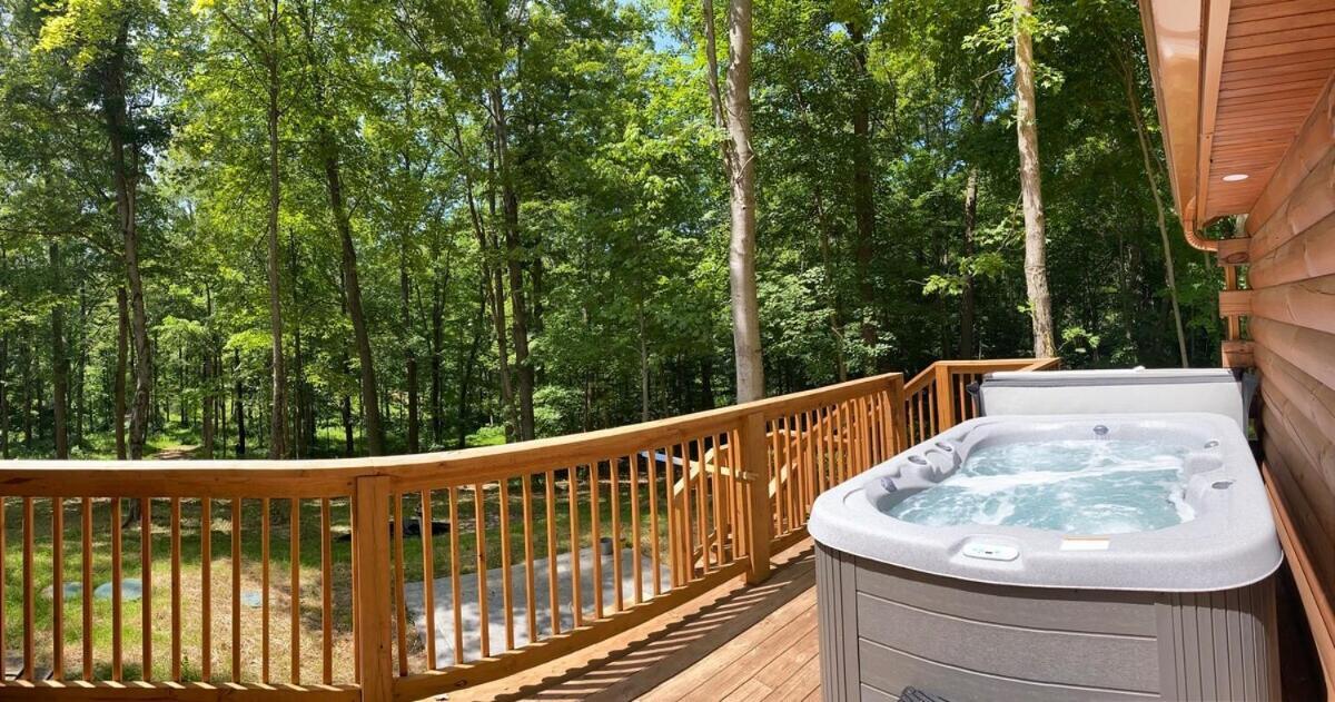 Secluded Wooded Cabin Near The Hocking Hills New Straitsville ภายนอก รูปภาพ